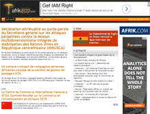 Tablet Screenshot of afrikeco.com